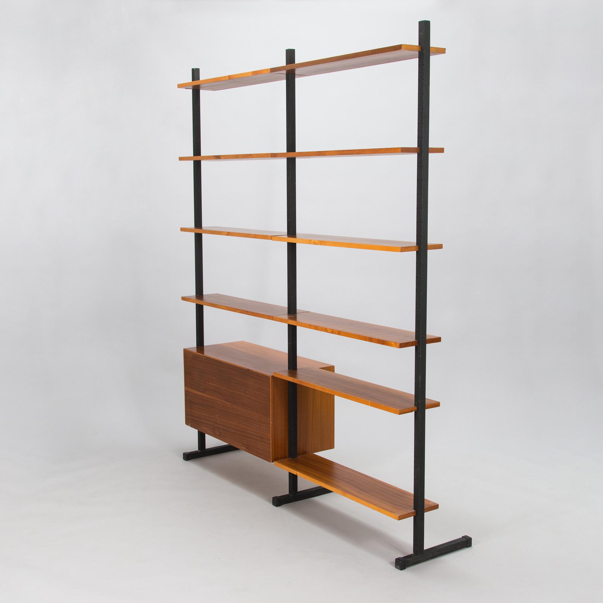 Kirjahylly, moduuli, 1960-luku.