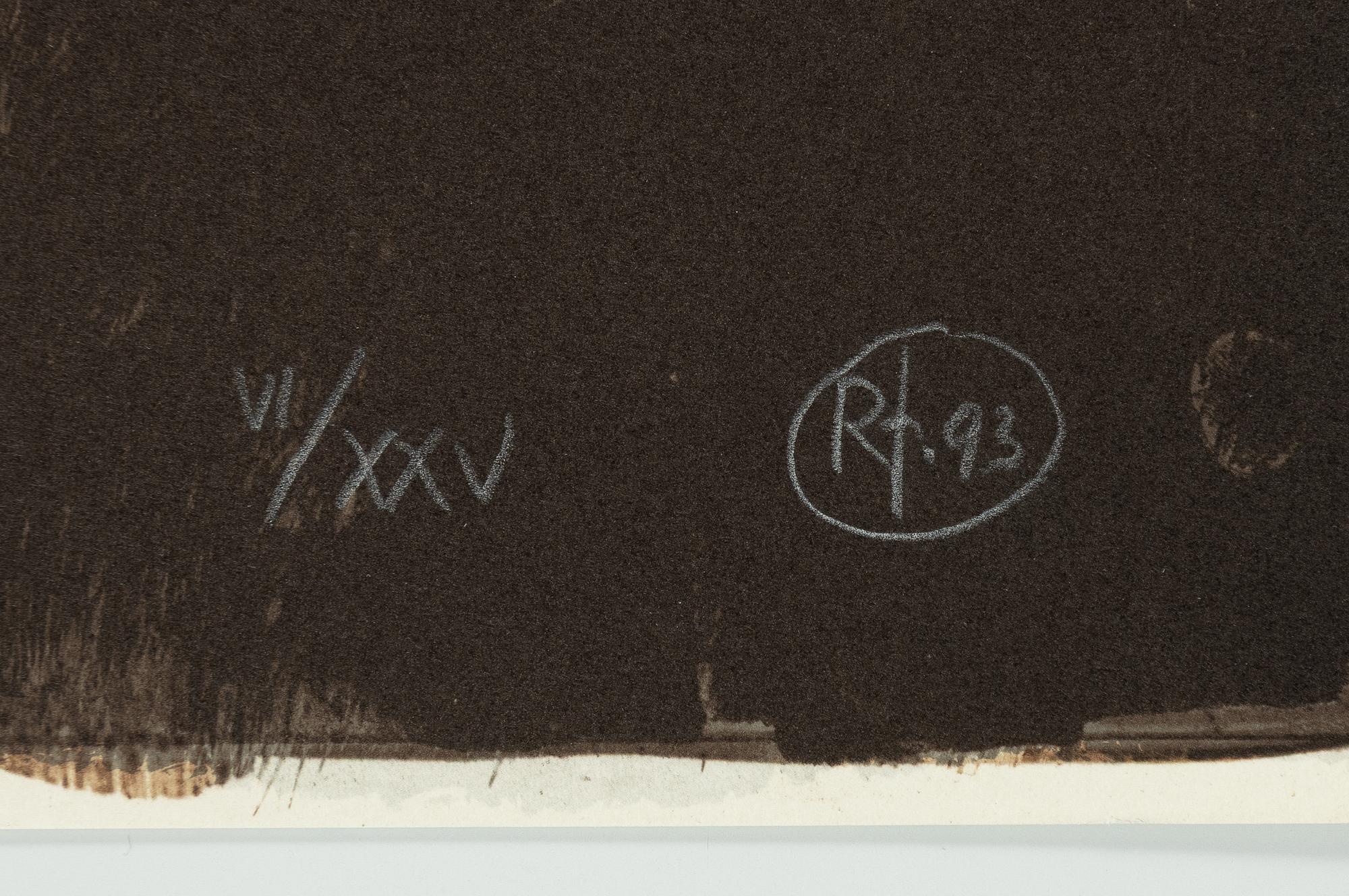 Roj Friberg, ”Dödsskärmen”.