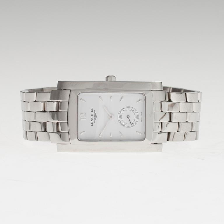 ARMBANDSUR, dam, stål "DolceVita" Longines. 2012. Originallåda, garantiekort, instruktioner.
