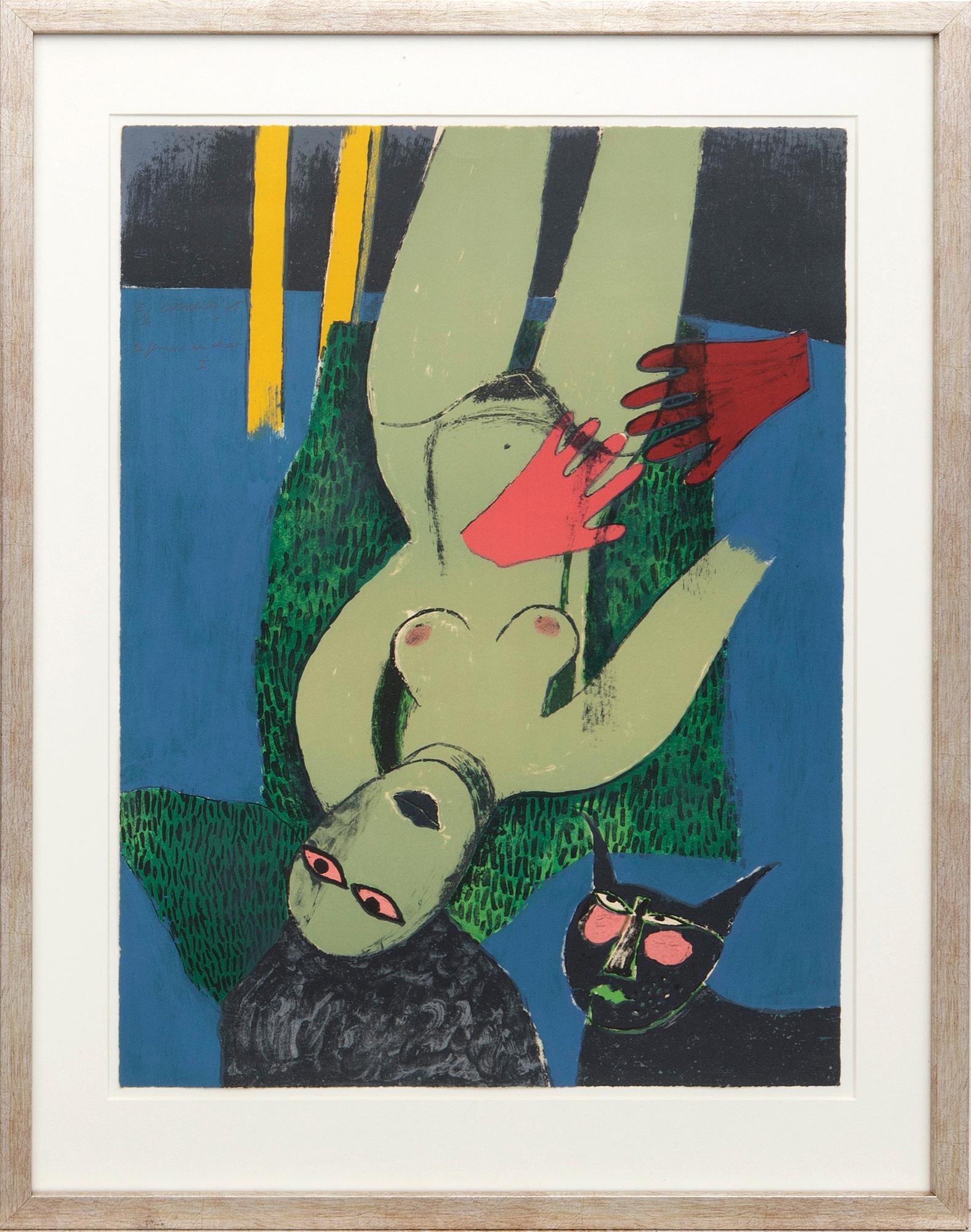 Beverloo Corneille, "La femme au chat I".