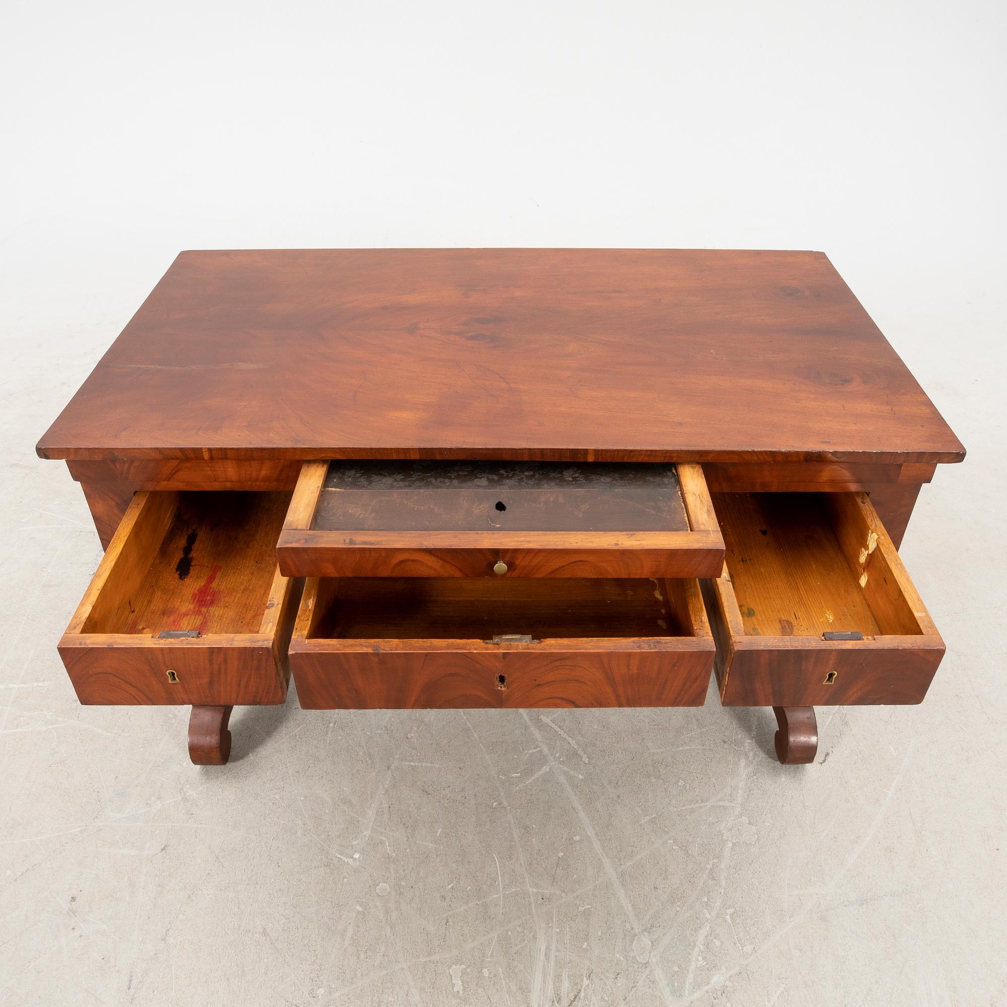 Desk from the second half of the 19th century.