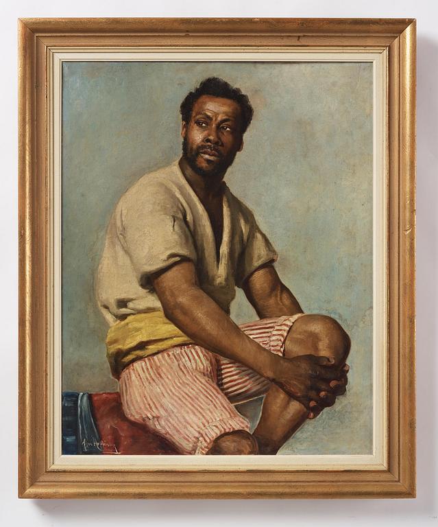 Alma Holsteinson, Porträtt föreställande Pierre Louis Alexandre.