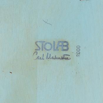 Carl Malmsten, stolar, ett par, "Lilla Åland", Stolab, år 2000.