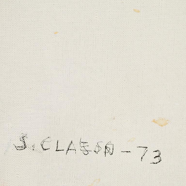 STIG CLAESSON, olja på duk, signerad och daterad -73.