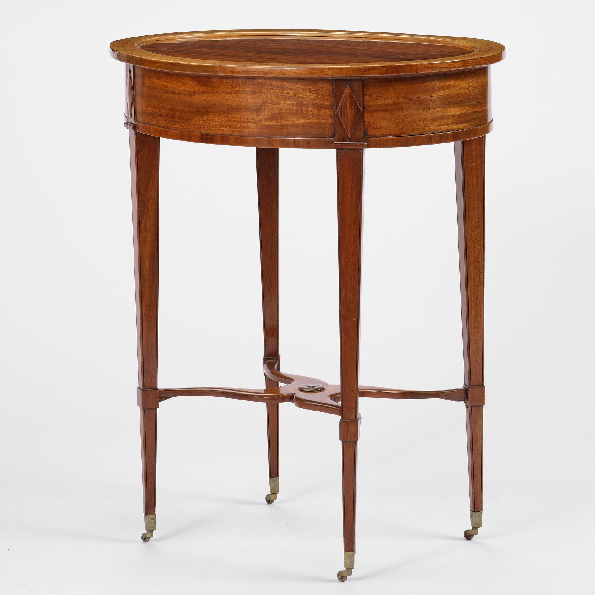 A late Gustavian table.