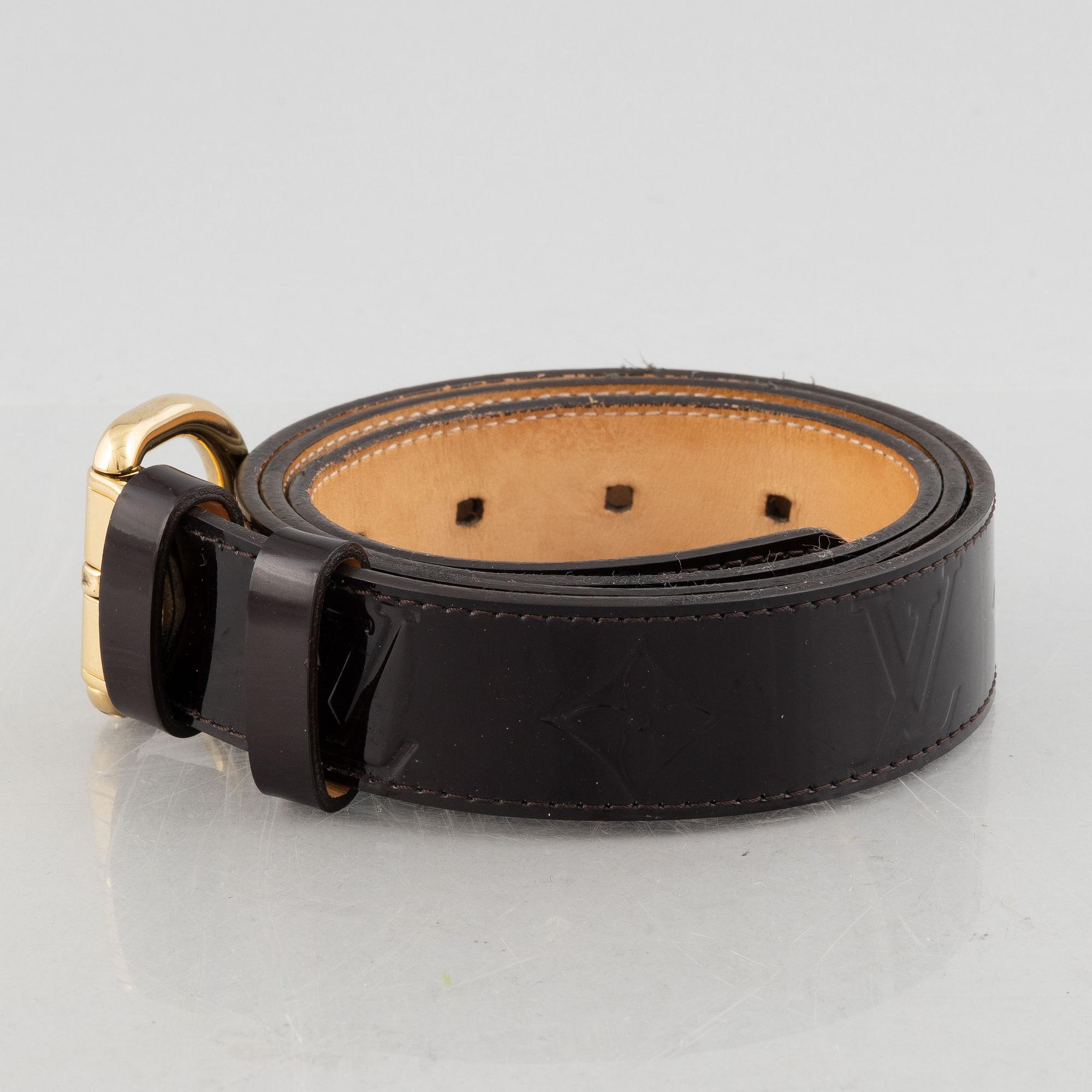 Louis Vuitton, a belt, size 90/30, 2009.