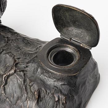 Skrivställ, omkring 1900.