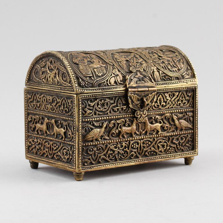 SKRIN, brons, orientaliskt, möjligen 1800-tal.