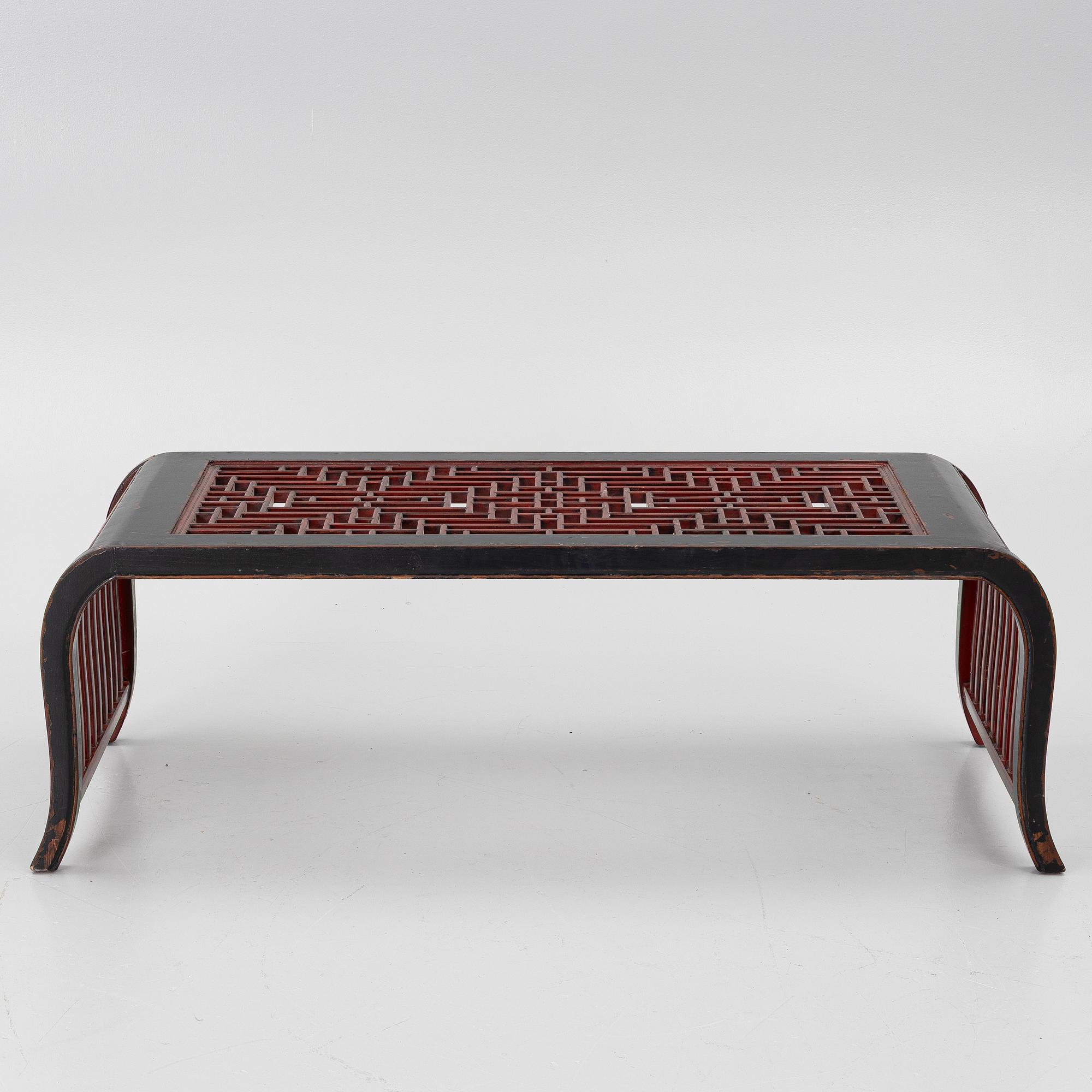 Coffee table, China.