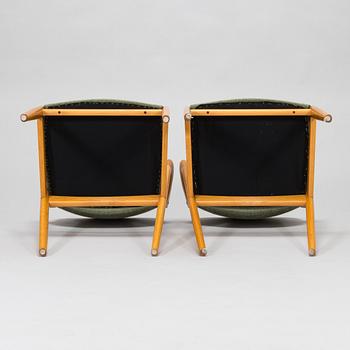 Kai Kristiansen, A set of four 'Z-chair' chairs, Denmark, 1960's.