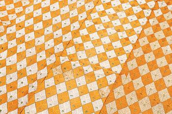 Indian Phulkari Wedding Textile, Silk & Cotton Embroidery, first half of the 20th Century.