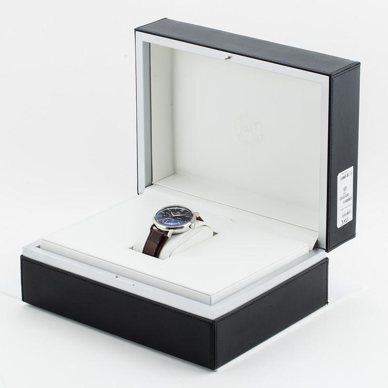 IWC, Schaffhausen, Portofino, wristwatch, 45 mm.
