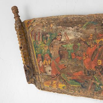 Del av vagn, troligtvis Östeuropa, 1700-tal.