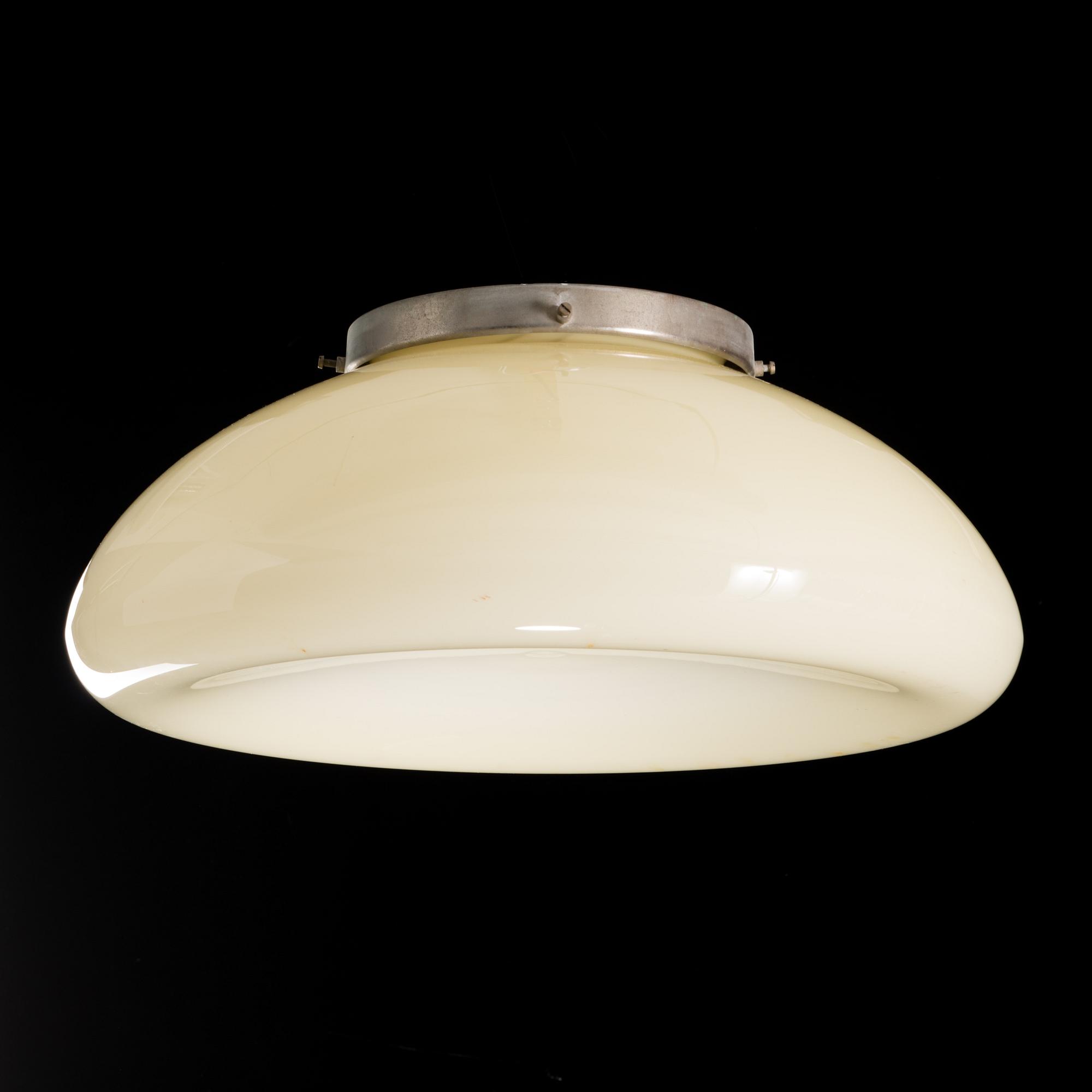 A mid-20th century ceiling light.
