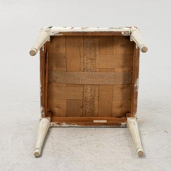 A Swedish Gustavian Footstool, circa 1800.