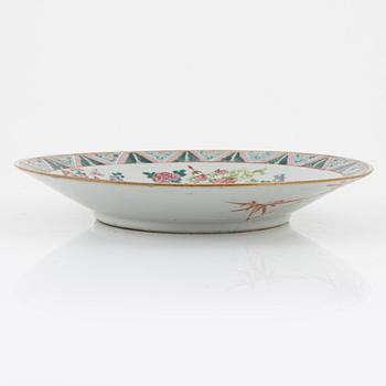 Fat, porslin, Qingdynastin, 1800-tal.