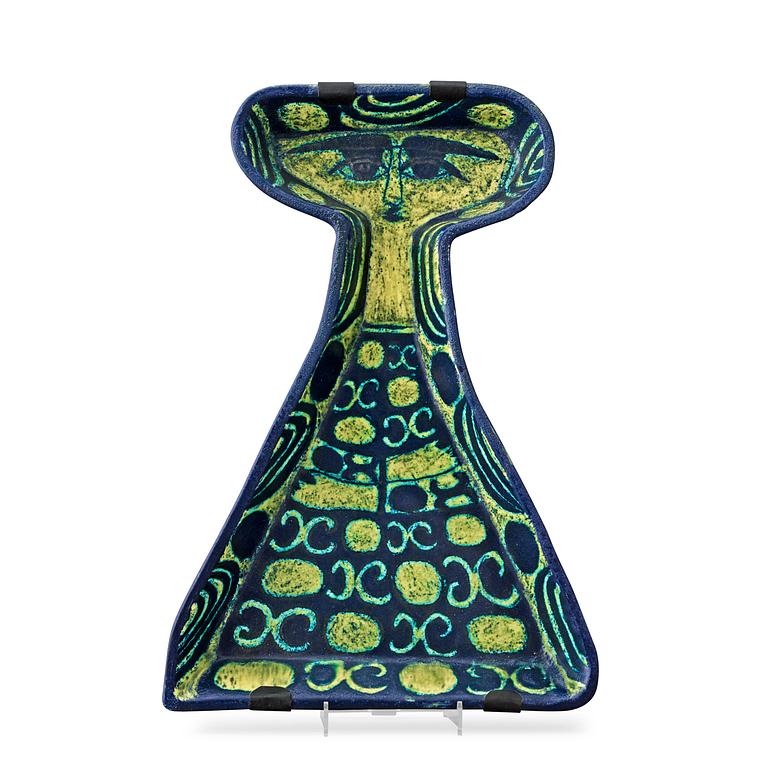 A Birger Kaipiainen stoneware wall sculpture, Rörstrand, Sweden 1950's.