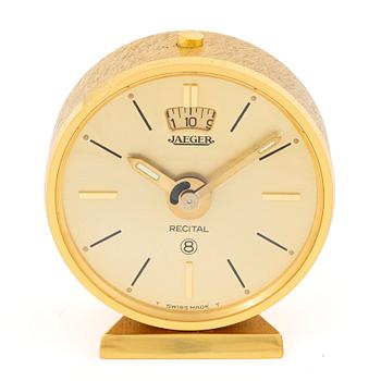 Jaeger-LeCoultre, Recital, travel alarm clock, 75 mm.
