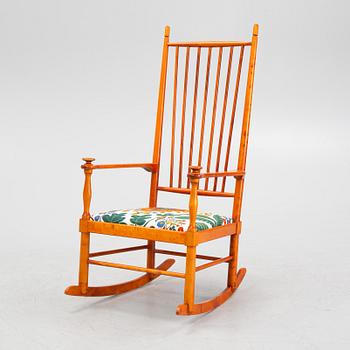 Karl-Axel Andersson, an 'Isabella' rocking chair, Gemla, third quarter of the 20th Century.