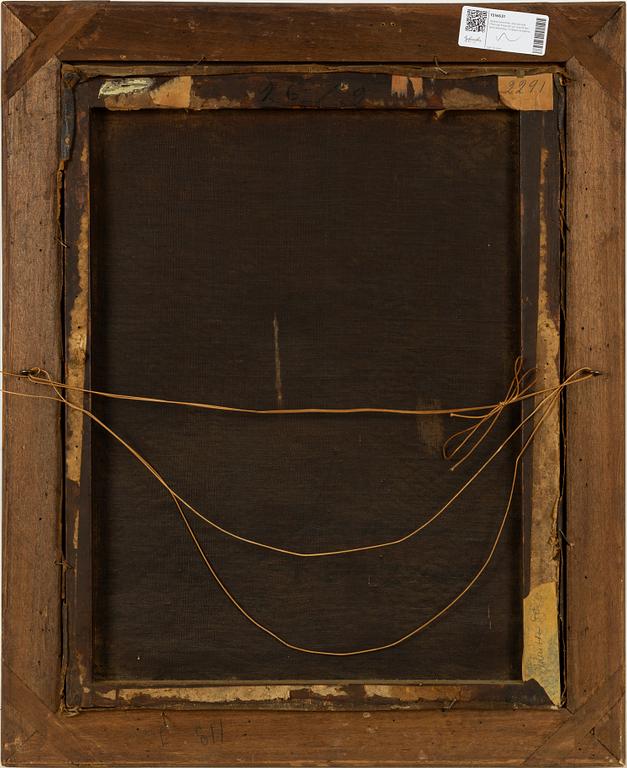 Engelsk skola, 1700-tal, Flicka i grön klänning.