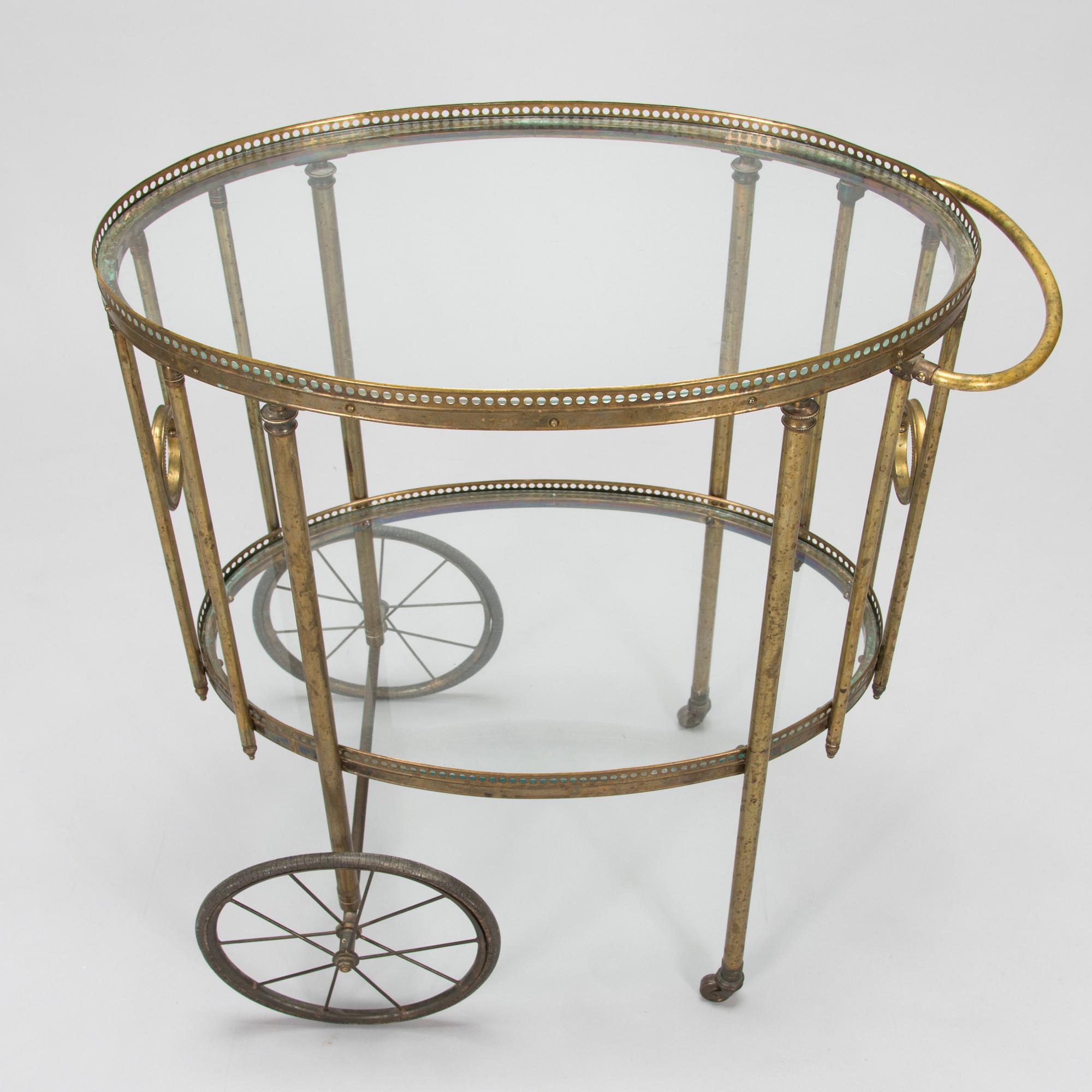 Serveringsvagn, 1900-talets första hälft.