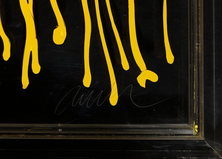 Arman (Armand Pierre Fernandez), Yellow paint tubes.