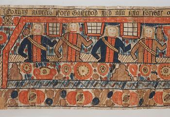 BONADSMÅLNING. Sunnerboskolan, Småland, ca 1820-550.