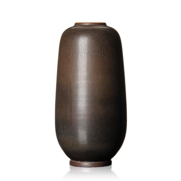 Berndt Friberg, a stoneware vase, Gustavsberg studio, Sweden 1959.