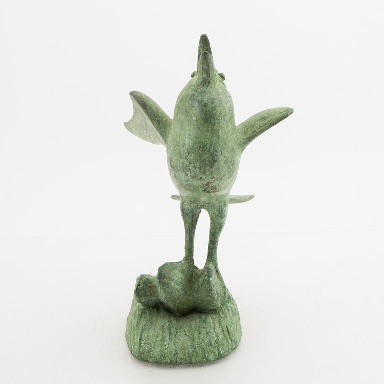 Carl Milles efter, skulptur brons, märkt Millesgården.