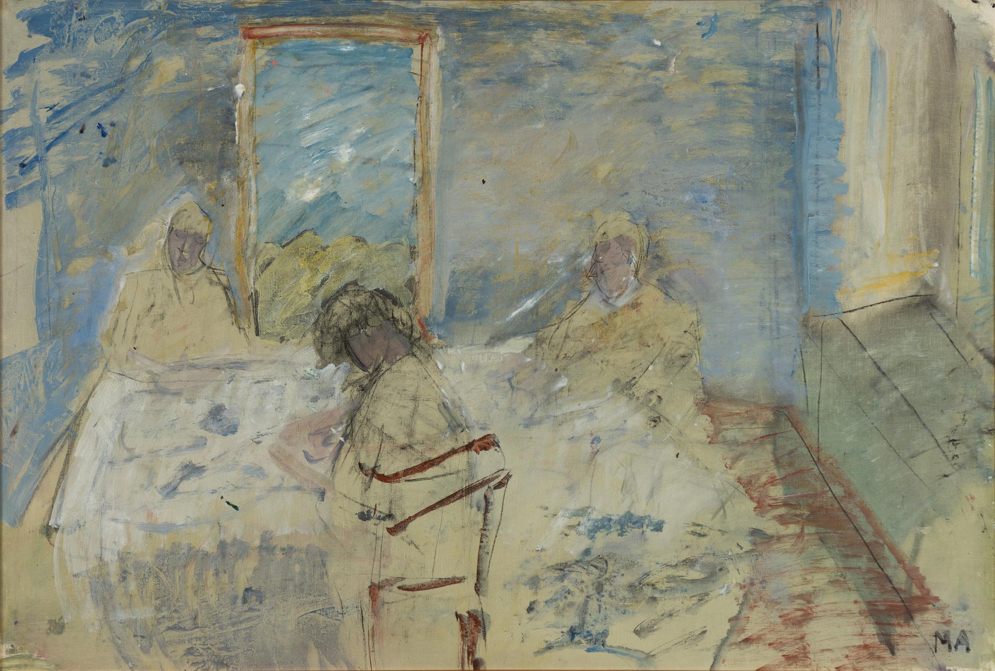 Maj Arnell, "Vid bordet II".