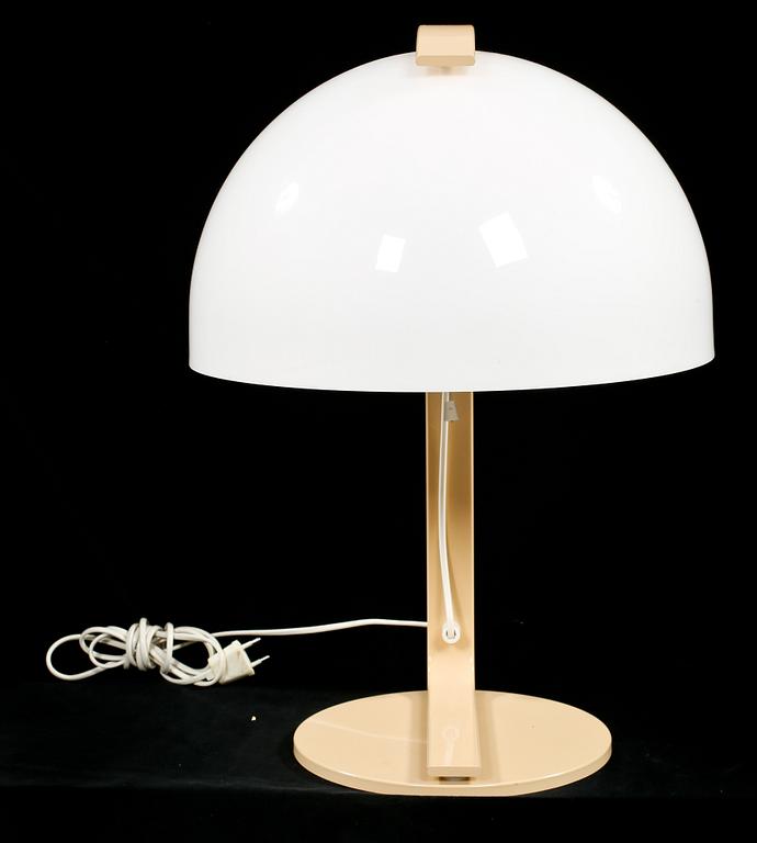 BORDSLAMPA, 1900-talets andra hälft.