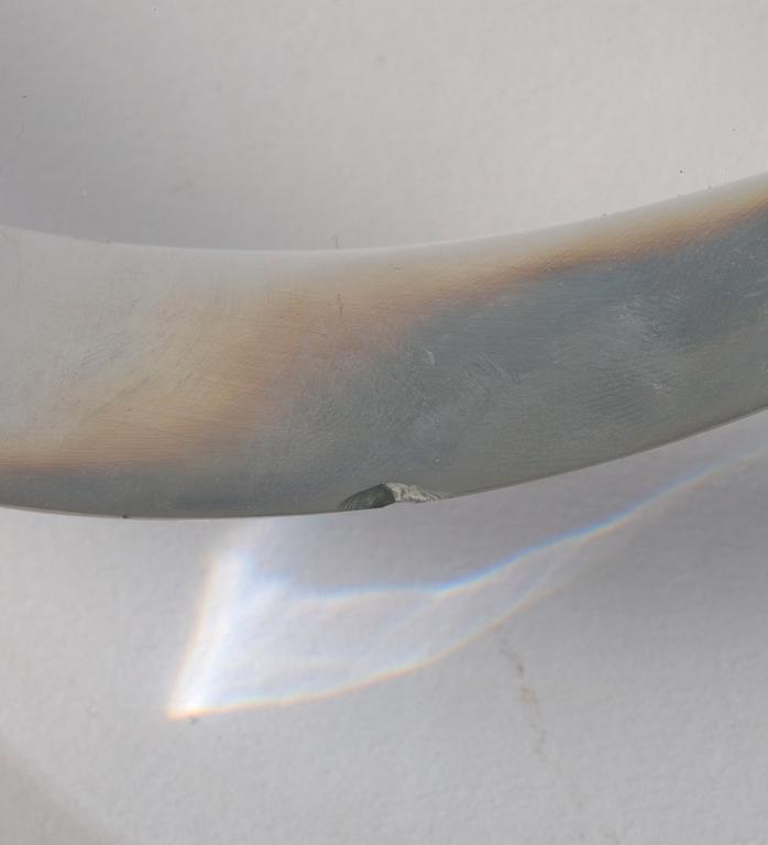 Gunnel Nyman, dish "Facett 1", Riihimäen Lasi Oy, Finland 1940.