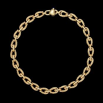 117. NECKLACE, gold chain. Italy. Weight 62,4 g.
