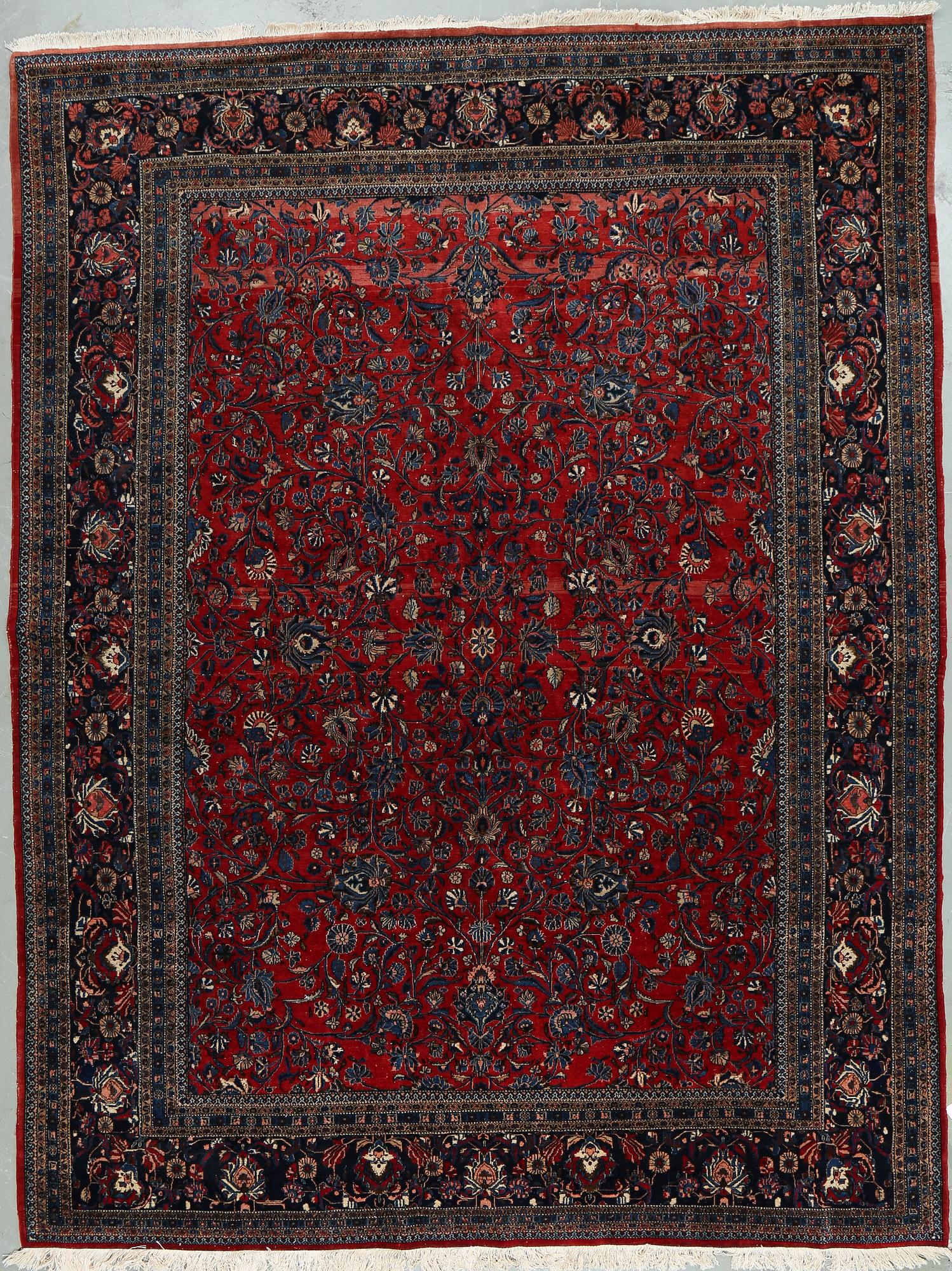 MATTA, semiantik Keshan, sk Dabir. Ca 345x263 cm.