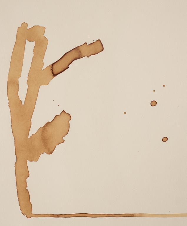 JAMES BROWN, drawing signed and dated 1988 on verso.