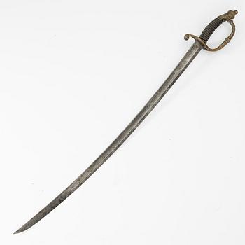 A 19th century Dutch/German sabre.