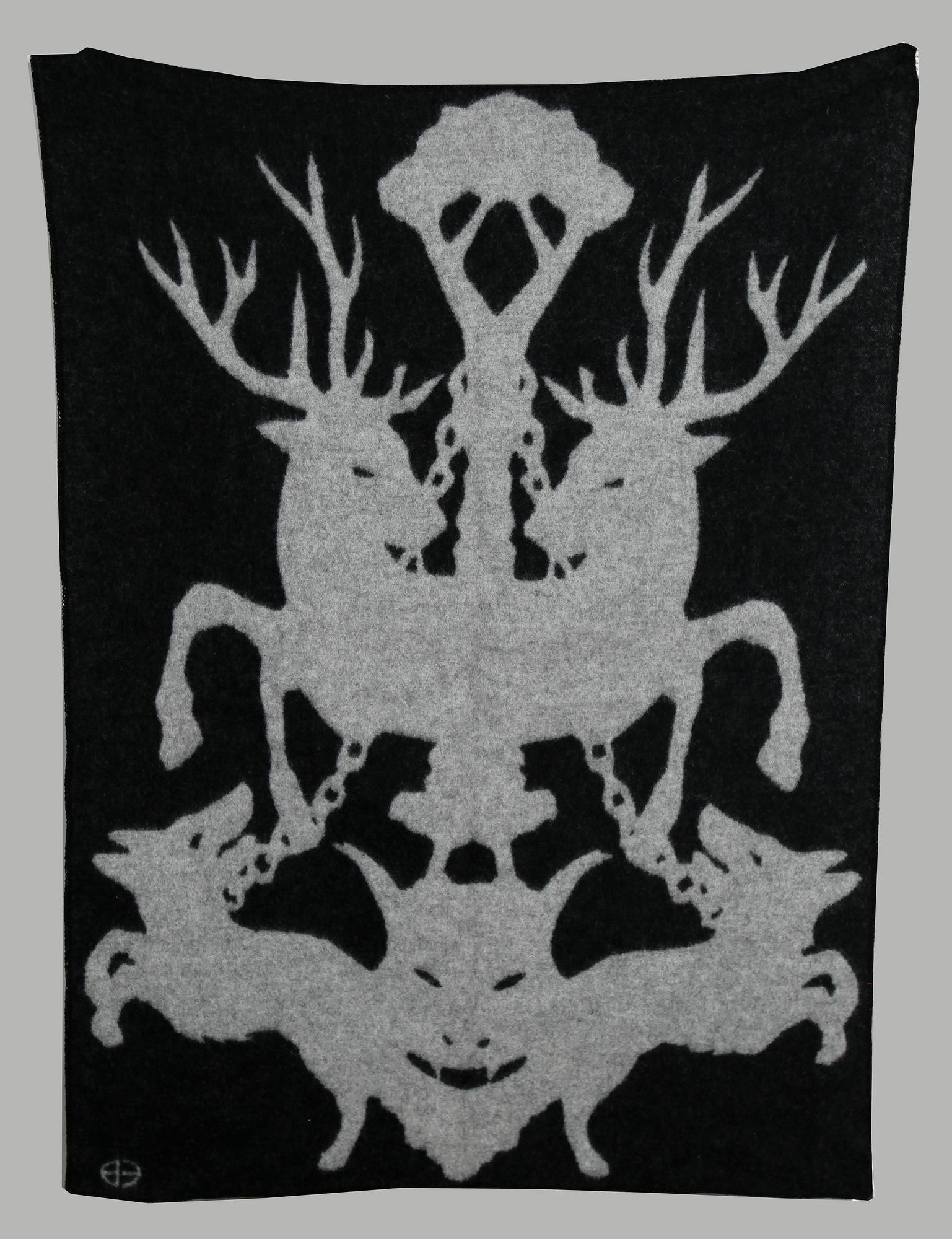 PLÄD, Ernst Billgren, Klippan, sign, 100 % lammull.