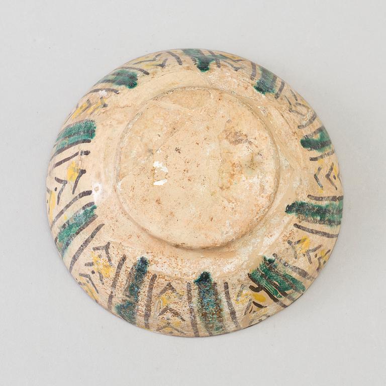 A pottery Bowl Northeast Persia, probably Nishapur.