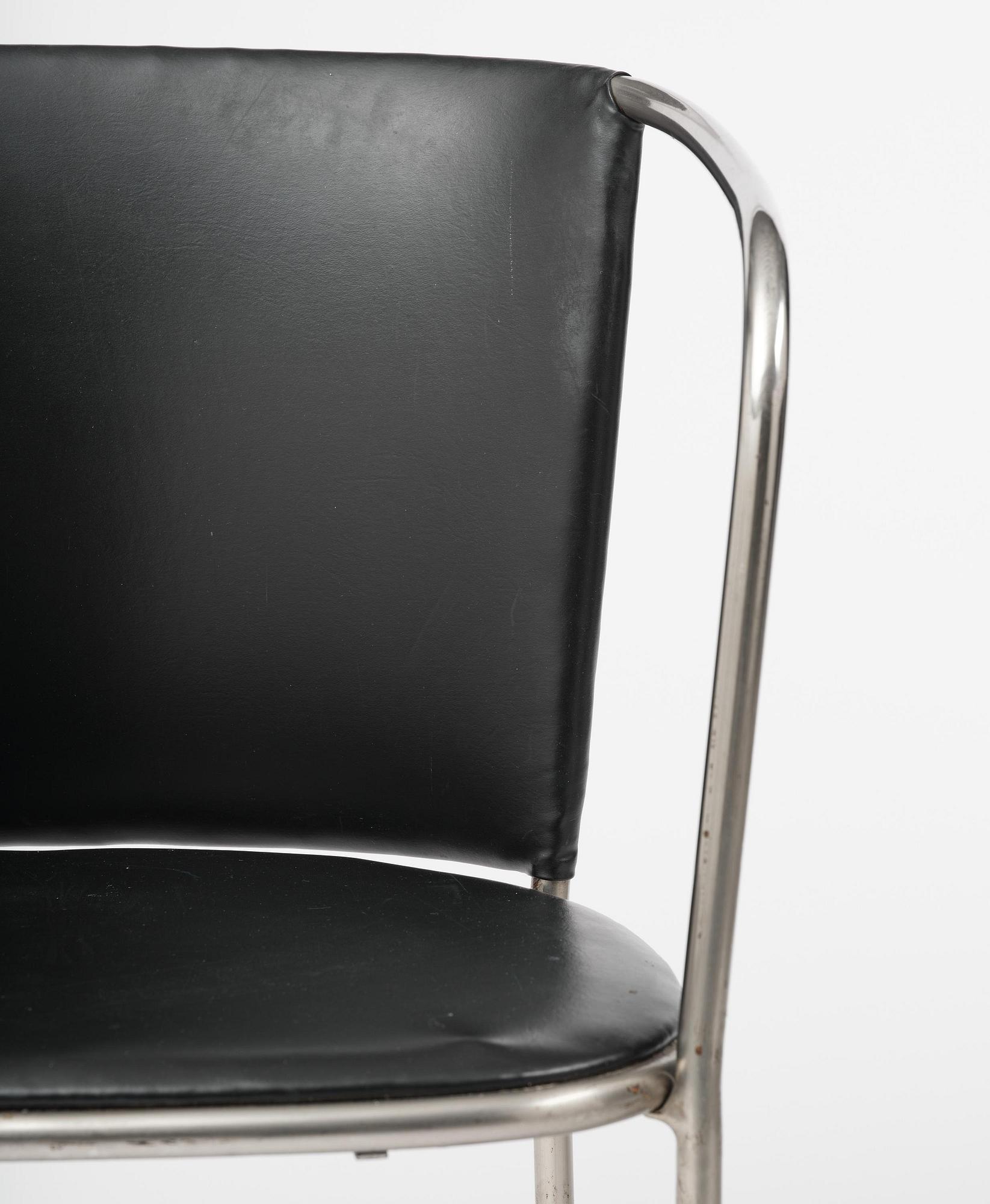 Axel Einar Hjorth, a rare pair of armchairs, Nordiska Kompaniet, 1930.