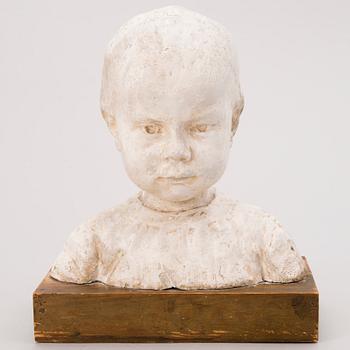 EMIL WIKSTRÖM, skulptur, gips, signerad och daterad.