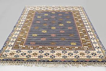 Märta Måås-Fjetterström, matto, "Steninge", knotted pile, ca 315 x 200-204 cm, signed AB MMF.