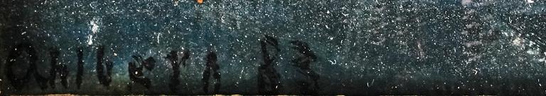 ARVID AHLBERG, tillskriven, olja på duk. Bär sign och otydlig dat.