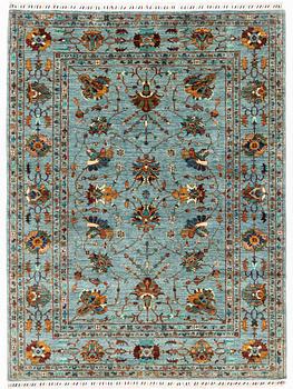 Rug, Lahore/Peshawar, "Shah Abbas pattern". 240 x 181 cm.