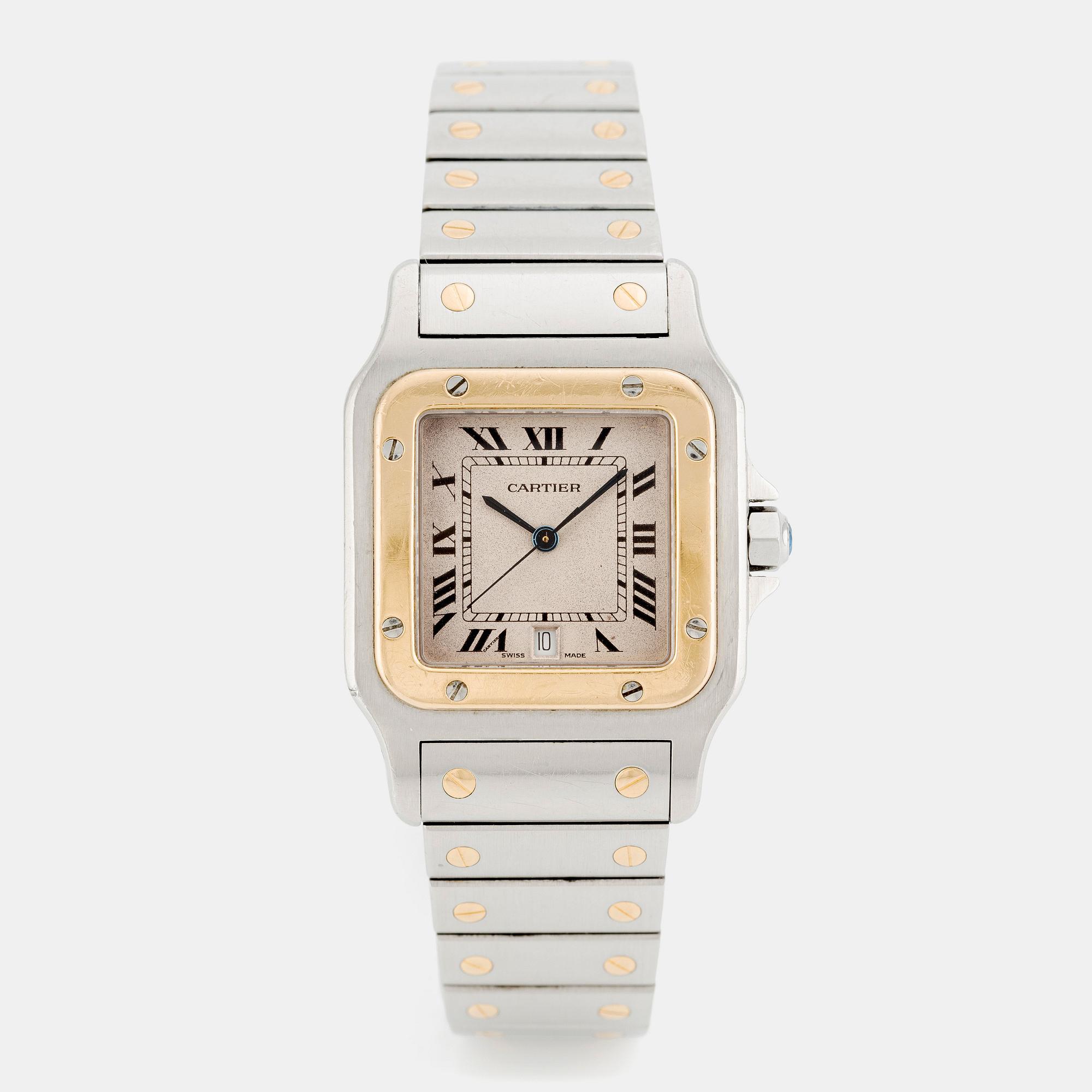 Cartier, Santos Galbée, ca 1990.