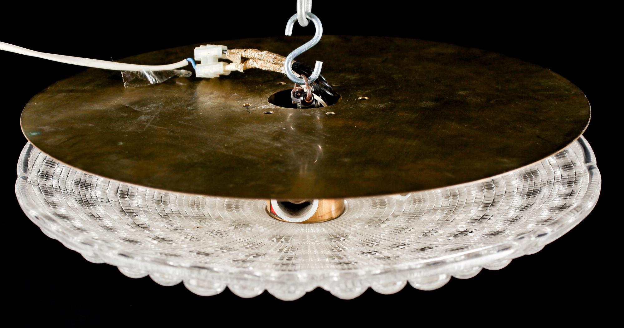 TAKLAMPA, Carl Fagerlund, Orrefors, 1900-talets andra hälft.