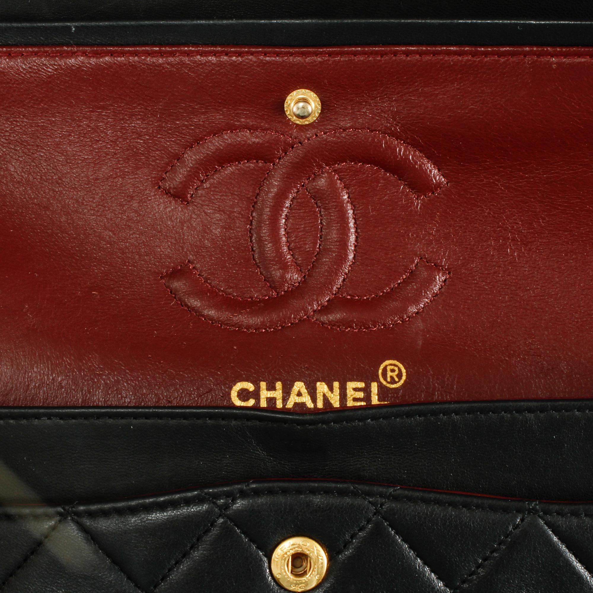 VÄSKA "Double Flap bag", Chanel.