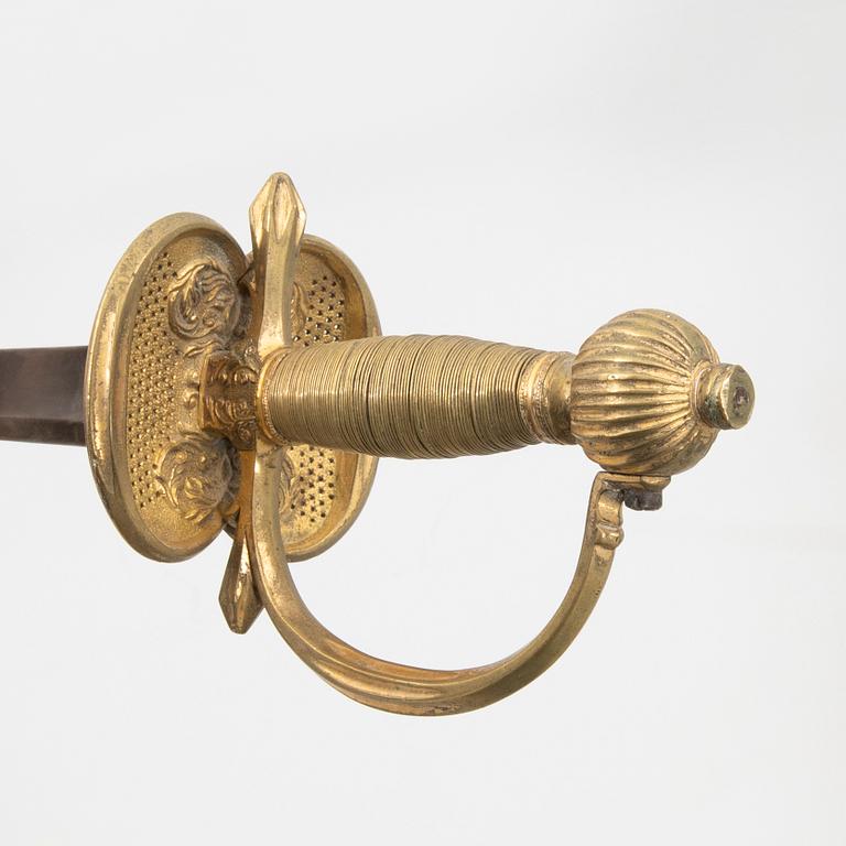 A Swedish infantry officer's sword 1820s/1830s.