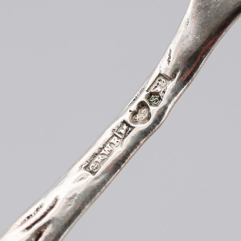 BESTICK, 20 st snarlika delar, 1900-talets mitt. Vikt ca 481 g.