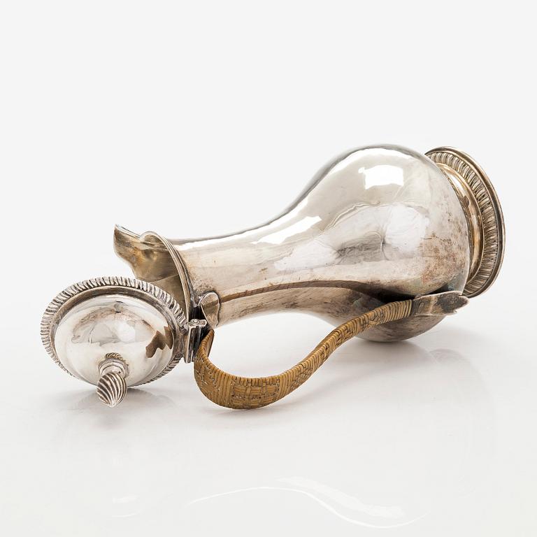 Andrew Fogelberg, Kaffekanna, sterlingsilver, London 1769.