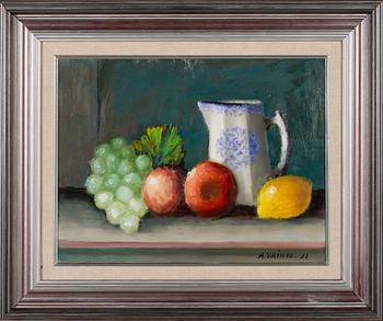 ARMAS VAINIO, öljy kankaalle, signeerattu ja päivätty -92.